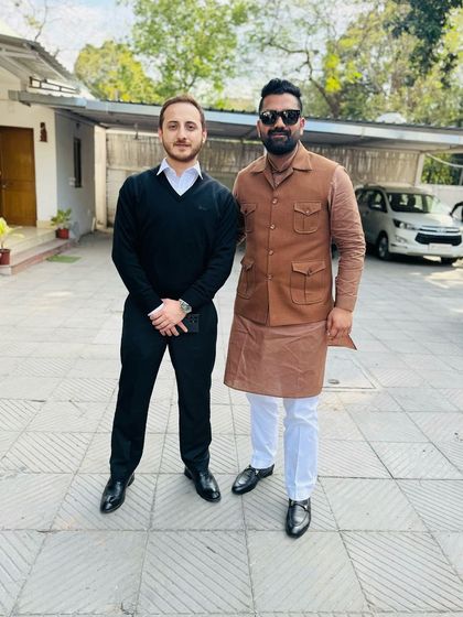 With Varun Tankha, an advocate at the Supreme Court of India. Connecting with sharp legal minds from across the country is both a pleasure and a professional necessity.