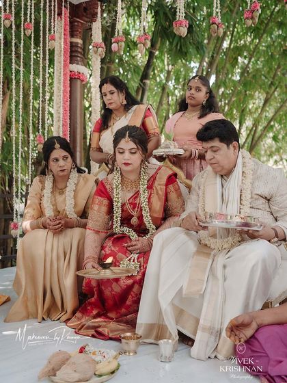 Makeovers by Ramya - Hair Styling & Saree Draping South Indian Wedding Diaries photo 5