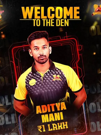 From our academy nets to the big stage. We celebrate Aditya Mani's selection in the Maharaja Trophy KPL, a proud moment that showcases the path of progress for our dedicated players.