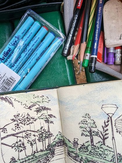 Kalaa Rahasya - Custom Portraits & Illustrations My Travel Sketchbook photo 7