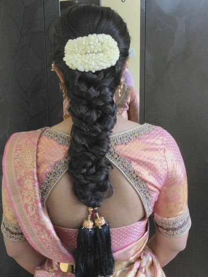 Laxmi Ramkrishna - Special Occasion Hairstyling Traditional South Indian Braids photo 22