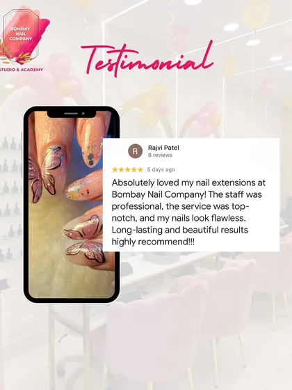 We are thrilled you loved your nail extensions! Our team takes great pride in providing top-notch, professional service and creating flawless, long-lasting results.