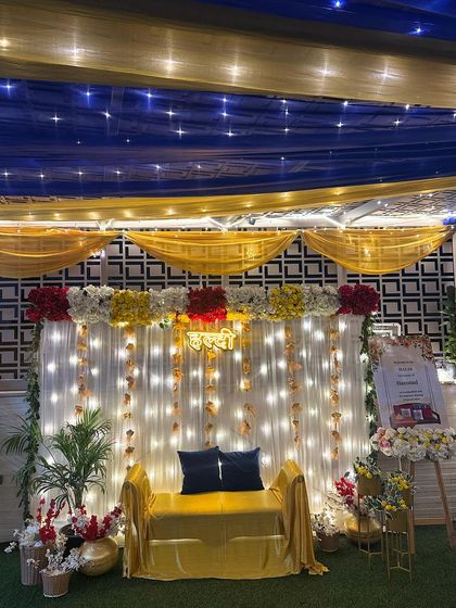 The Trendy Party - Wedding & Pre-Wedding Event Decoration Vibrant Haldi & Mehendi Setups photo 70
