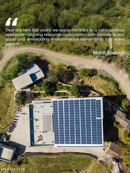 Our co-founder Manit Rastogi's quote, featured in India Today Home, reaffirms our commitment to aligning resource consumption with climate action goals. This is our guiding principle as we continue to build with empathy, purpose, and resilience.