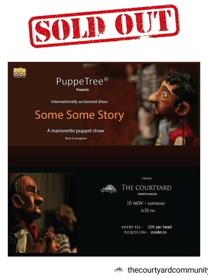 We are always thrilled and grateful when our shows sell out. It's a testament to the community's love for puppet theatre.