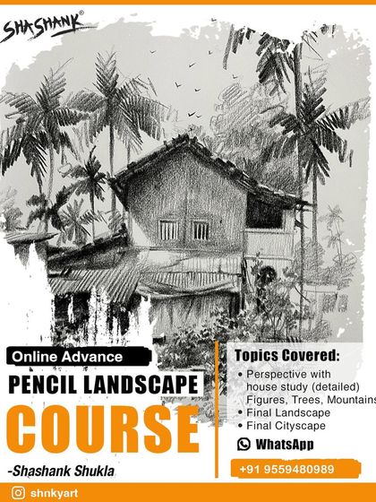 The Art of Sketching: Landscapes, Cityscapes & Objects photo 12