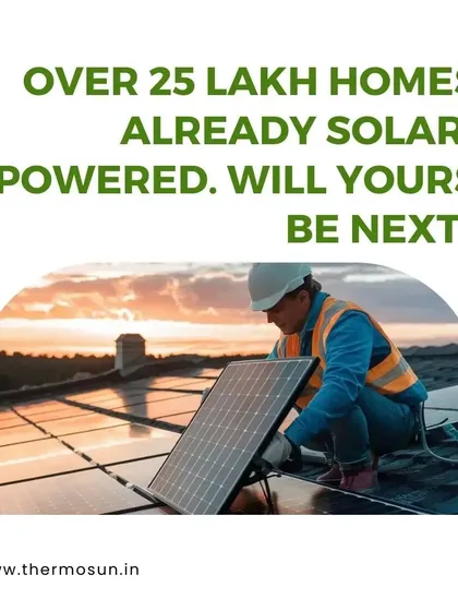 Over 25 lakh homes in UP are already solar-powered. Will yours be next? Let me help you make the switch.