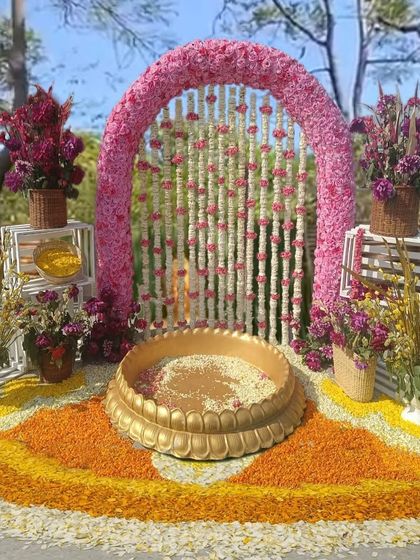 Party Solutions Rekha - Wedding Decor Vibrant Haldi & Mehendi Ceremonies photo 25