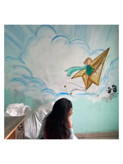 Anupama - Custom Artwork & Murals Murals with a Message: Art for Communities & Schools photo 14