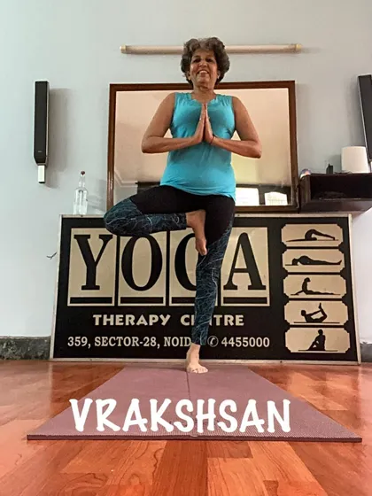 Finding stillness and strength in Vrikshasana, the Tree Pose. This fundamental balancing asana is a beautiful way to center the mind and improve focus, something we cultivate in every class.
