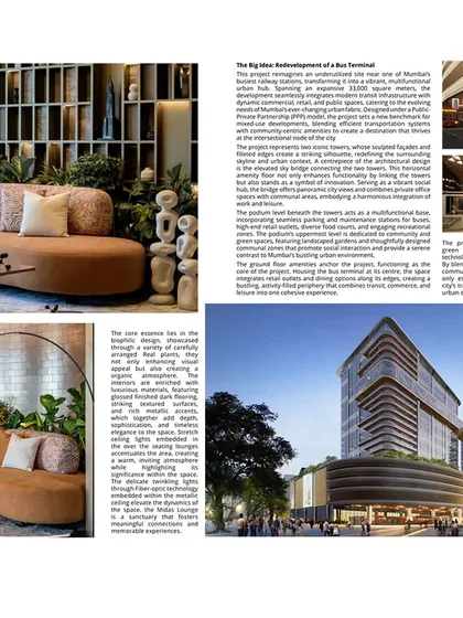 More from our magazine feature, detailing our work on the Midas Lounge and the redevelopment of a bus terminal, demonstrating our ability to transform public infrastructure.
