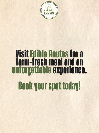 An invitation to book your own farm-fresh meal. Whether it's a weekend brunch or a private dinner, we offer an unforgettable experience centered around organic food.