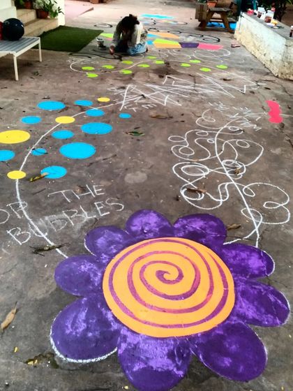 Vritti Kotian - Custom Murals & Wall Art Interactive Floor Murals photo 6