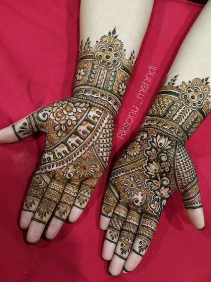 Sonu - Bridal & Wedding Mehndi Intricate Bridal Designs photo 78