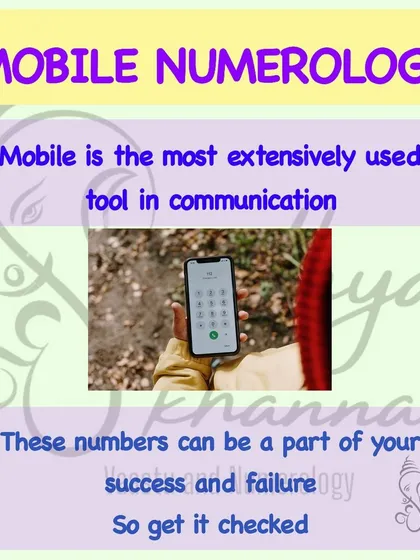 Your mobile number is a tool you use every day, and its numbers can either help or hinder your success in your career and relationships. I can check if your number is supporting you and suggest one that brings better opportunities.