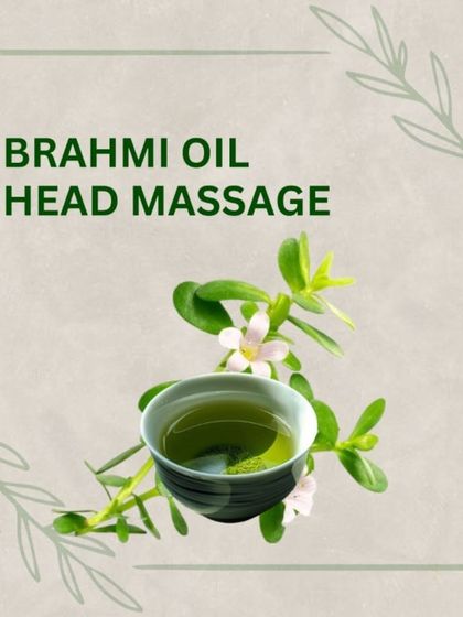 A head massage with Brahmi oil is a classic Ayurvedic remedy for calming the mind and promoting sleep. This herb is renowned for its ability to soothe the nervous system.