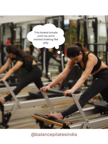 A relatable moment: "This looked simple until my arms started shaking like jelly." We've all been there!