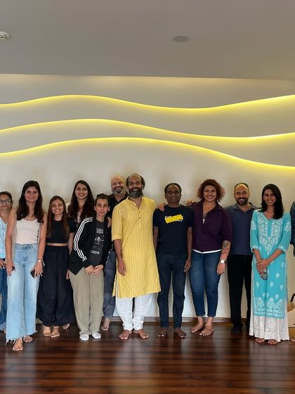 A group photo after a beautiful Diwali workshop, where we dove deep into the teachings of the Gita and stepped forward with a new perspective.