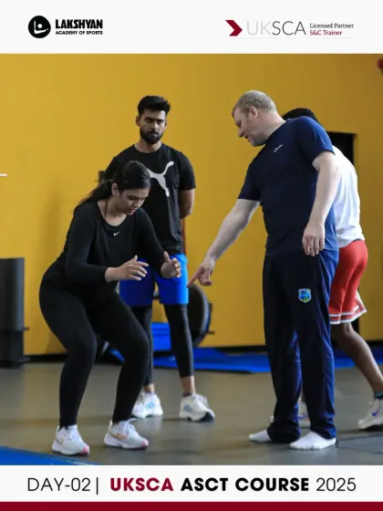 Lakshyan Academy of Sports - Coach & Trainer Education UKSCA Strength & Conditioning Certification photo 8