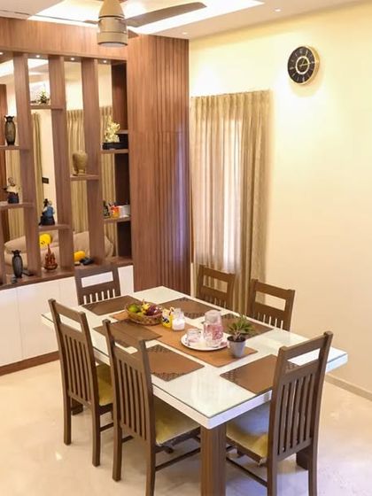 Bizzoppo - Residential Interior Design & Execution Elegant Living, Dining & Pooja Spaces photo 27