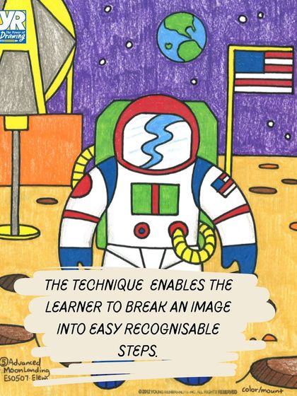 The secret to our technique is breaking any image down into easy, recognizable steps. This demystifies the drawing process and makes complex subjects approachable for everyone.