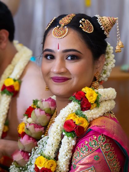 Shreeja - Bridal Makeup & Styling Timeless Muhurtham Brides photo 17