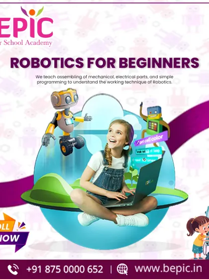 I am preparing the next generation of innovators with my Robotics for Beginners program. I teach the fundamentals of mechanical assembly, electrical parts, and simple programming to spark curiosity and build a strong foundation in technology.