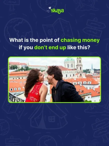 Or maybe your travel goal is more like this iconic moment from Jab Harry Met Sejal. A romantic escape in a beautiful city.