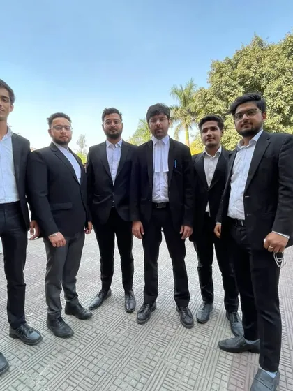 A group of us from the chambers, united in our purpose.
