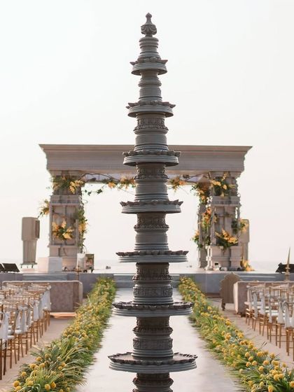 Sachin Sherigar - Full-Service Wedding Decor & Design Grand Ceremonies: Mandaps & Aisles photo 12