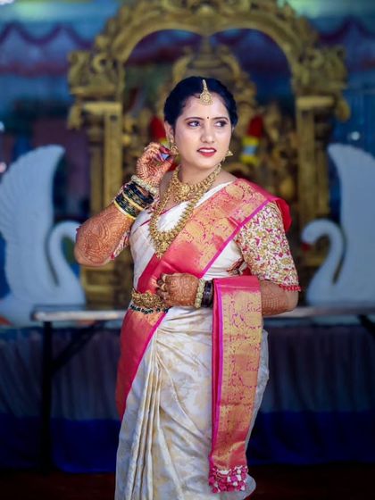 Ramya Gowda - Bridal Makeup Traditional Muhurtham Looks photo 19