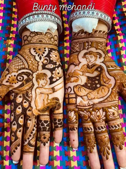 Bunty Rajasthani Mehandi - Special Occasion Mehandi Your Story in Henna: Custom Portraits photo 7