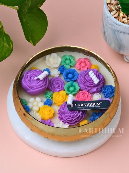 Statement Centerpieces: Urli & Bowl Candles photo 5