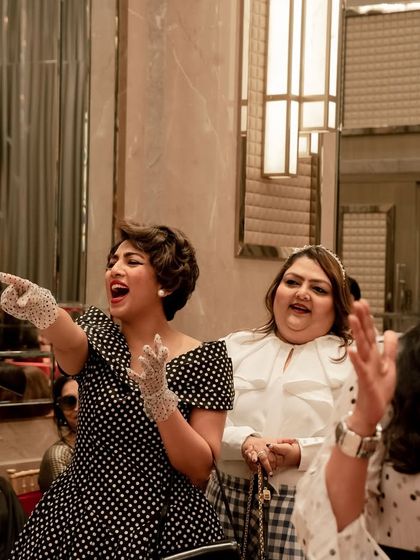 Pure, unscripted fun. The energy in the room was electric as guests got into the spirit of this retro-themed party. I plan activities and entertainment that ensure everyone feels included and has a fantastic time.