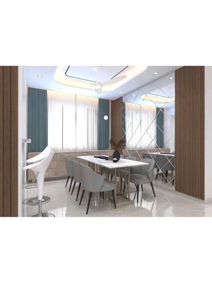 Ace Construction & Interiors - Full Home Interiors Elegant Dining & Social Spaces photo 7