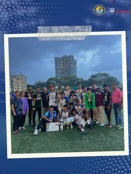 The full U15 squad with their coaches, parents, and support staff after securing the MFA YPL bronze. It takes a community to build a winning team, and we are proud of our SSE BFC family.