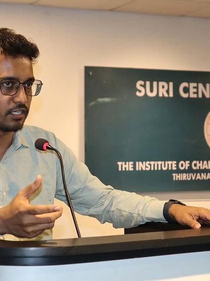 A closer look as I detail key financial strategies for startups during the seminar at ICAI Thiruvananthapuram. Clarity and simplicity are key to my teaching style.