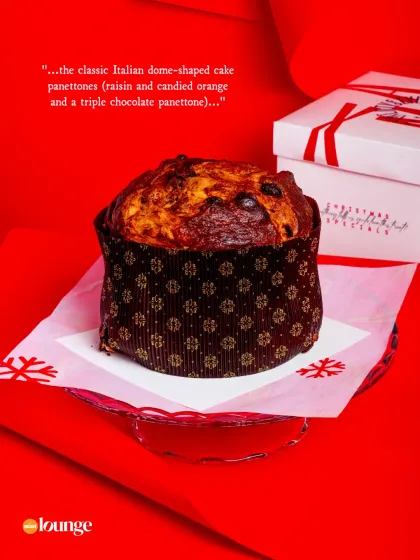 Our classic Italian Panettone was also featured in the Mint Lounge Christmas edit.