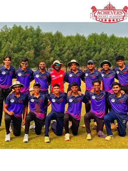 The team that finished as proud runners-up in the Pristine T20 Cricket Tournament.