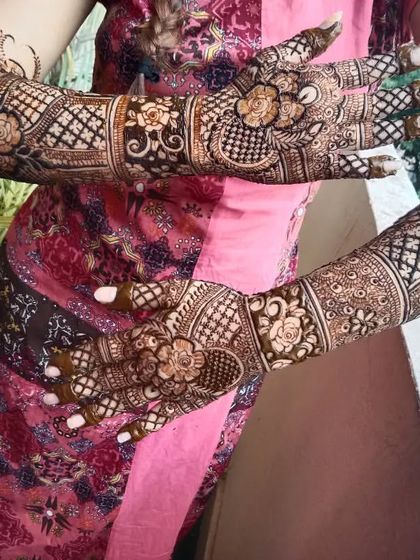 Mehendi Art by Nishat - Mehndi (Henna) Artistry Elaborate Bridal Henna photo 115