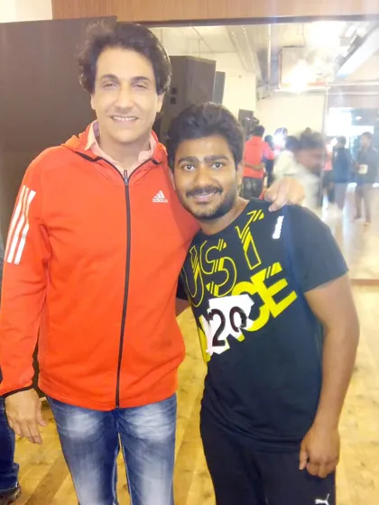 Learning from the best is a huge part of my journey. A memorable moment with the legendary dance guru and choreographer, Shiamak Davar.