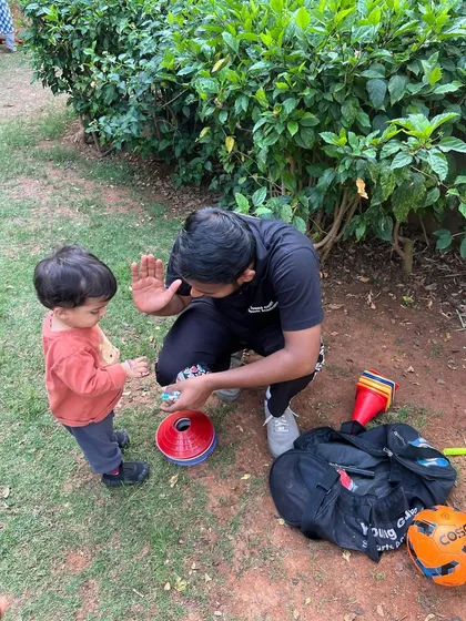 Every child is a hero in their own story, and we are here to guide them. This moment captures our coaching philosophy perfectly: one-on-one encouragement and building a personal connection to help even our youngest athletes feel seen, supported, and ready to try.