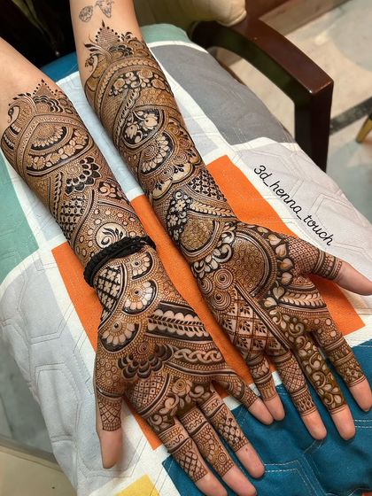 3D Henna Touch - Festive & Occasional Mehndi Intricate Indo-Arabic & Fusion Styles photo 23