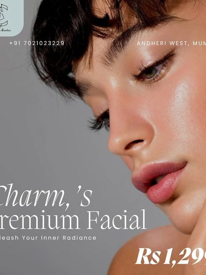 An exclusive offer for my Charm's Premium Facial. This is a great way to experience a signature treatment designed to unleash your inner radiance at a special price.