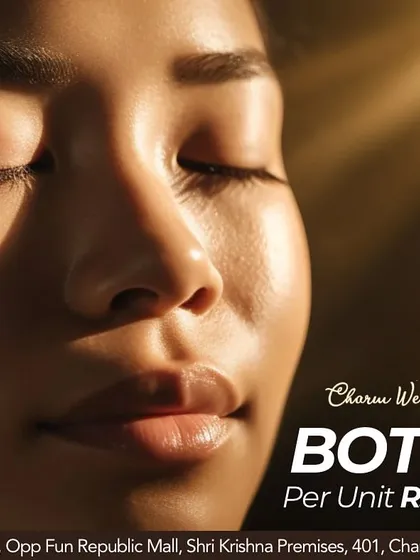 I believe in transparent pricing for my services. This shows my per-unit cost for Botox, a treatment preferred by many for its quick, effective results in reducing the signs of ageing.