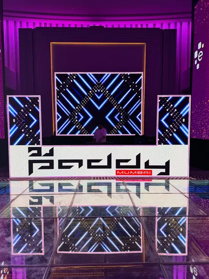 My professional setup is ready to rock your corporate event. I bring a custom branded DJ booth, massive LED screens, and an infinity LED dance floor to make your party look as good as it sounds.