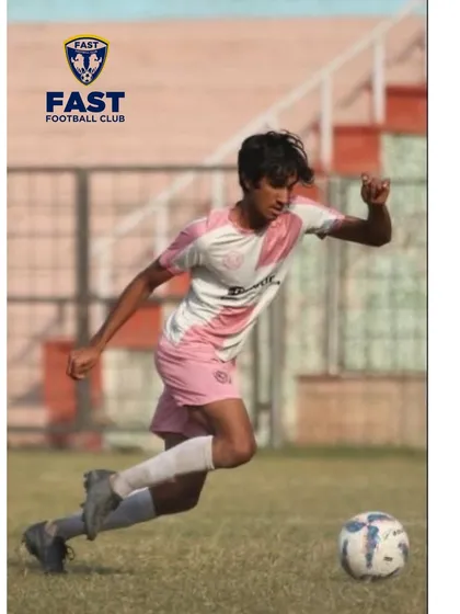 Aadith RP showcasing his dribbling skills. His success in the Delhi Premier League demonstrates the technical ability we develop.