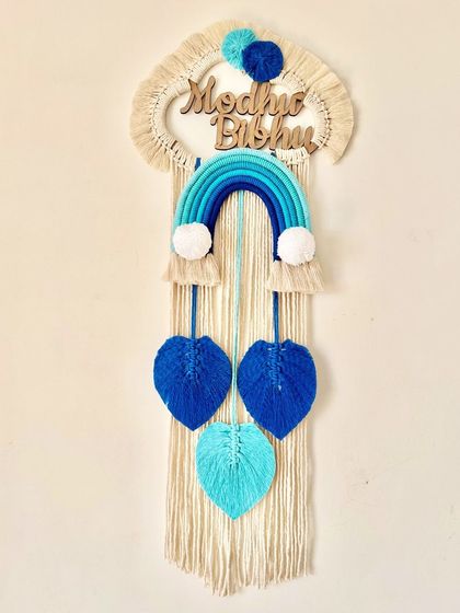 Shikha Agarwal - Custom Macrame & Crochet Home Decor Personalized Name Hangings photo 9