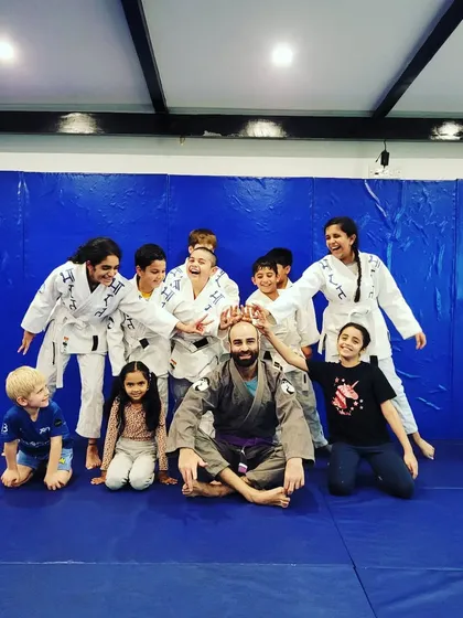 At the end of the day, we're a crew. The kids learn to defend themselves, but they also make new friends and have a great time doing it. This is our squad.