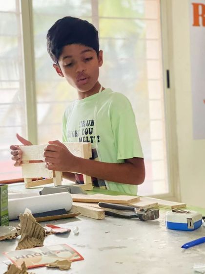 Little Wings Innovation Labs - Engineering & Maker Workshops Woodworking Wonders photo 16